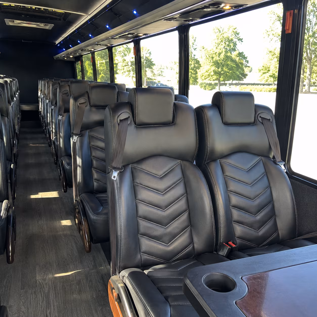 springfield airport transportation onboard seating